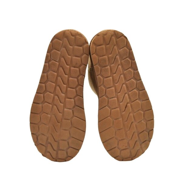 Gap Cozy Boots Kids Size 13 Brown Suede Shearling Lined - Picture 6 of 7